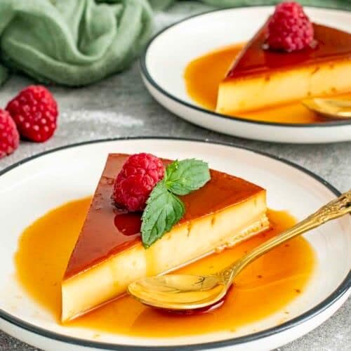 Flan, a classic Latin-inspired dessert