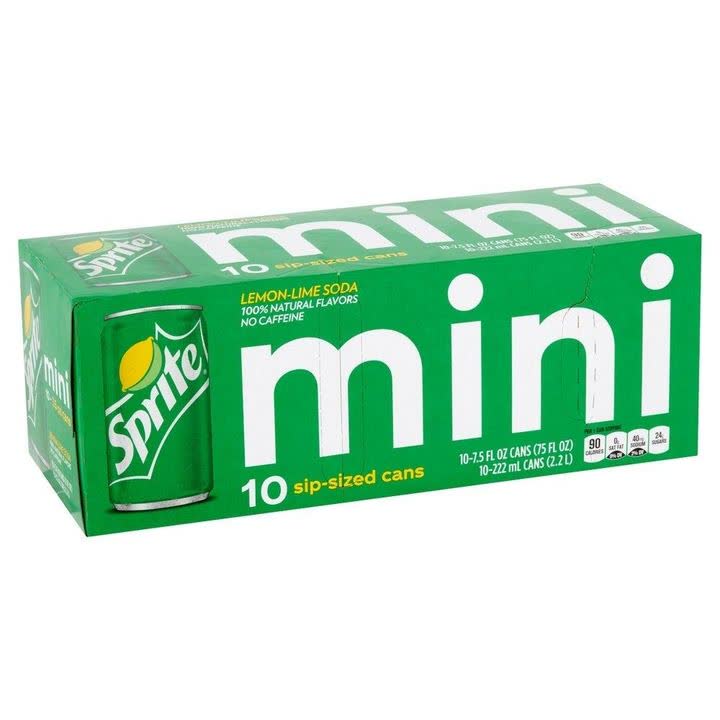 Mini can of Sprite
